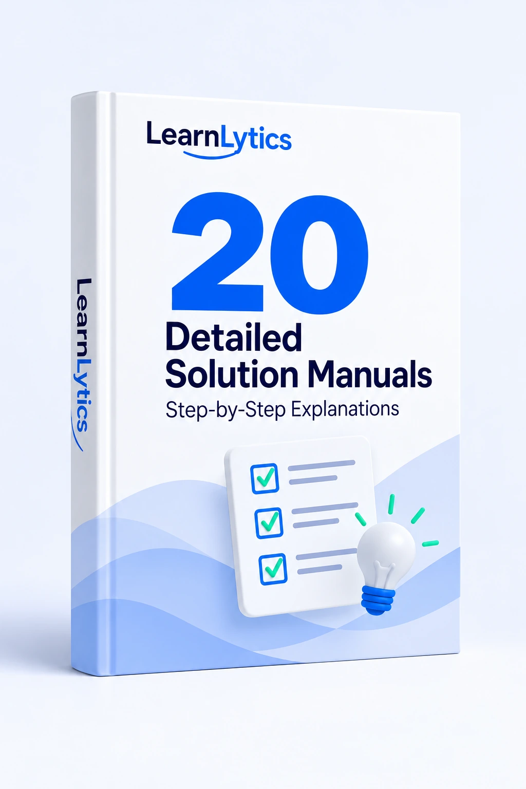 LearnLytics Data Science detailed solution manuals cover